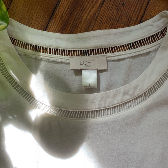 LOFT babydoll top - Picture 2 of 3